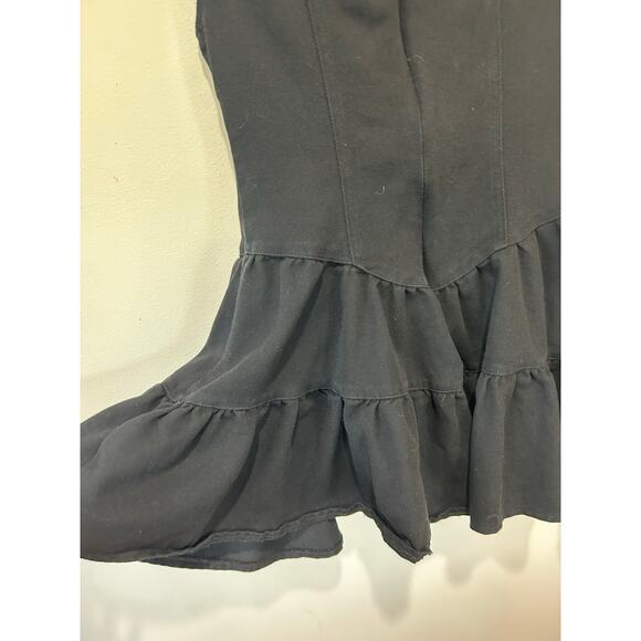 Peppermayo Black Button-Front Maxi Dress - Picture 6 of 14